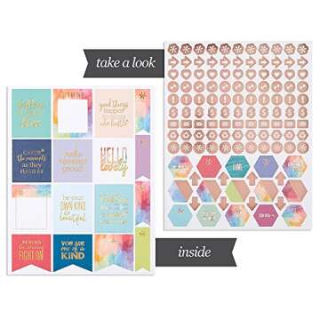 Erin Condren Designer Sticker Book - Classic Edition 3 (10 Pages of Stickers). Decorative and Cute Stickers for Customizing Planners, Notebooks, and More