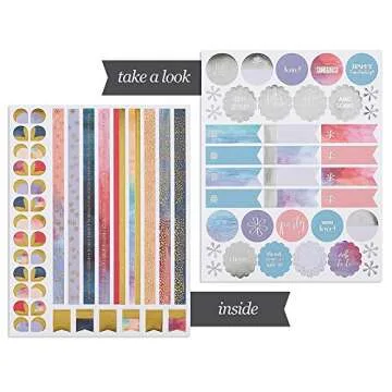 Erin Condren Designer Sticker Book - Classic Edition 3 (10 Pages of Stickers). Decorative and Cute Stickers for Customizing Planners, Notebooks, and More