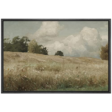 Vintage Countryside Framed Canvas Print for All Rooms