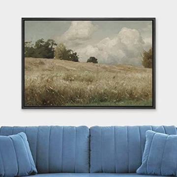 Vintage Countryside Framed Canvas Print for All Rooms