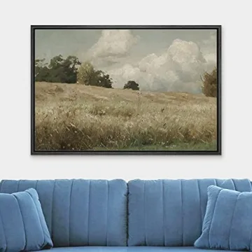 Vintage Countryside Framed Canvas Print for All Rooms