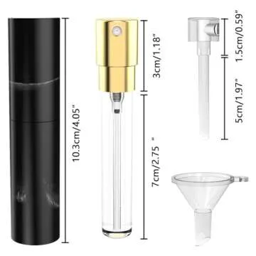 Vitog Perfume Travel Refillable - Travel Perfume Spray Bottle Atomizer Perfume Spray Mini Travel Bot...