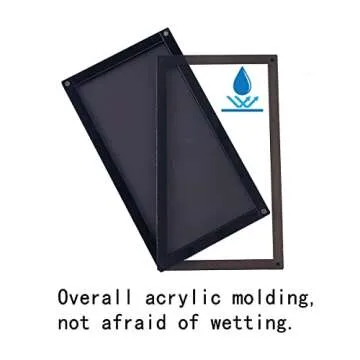 Coosei Acrylic Magnetic Makeup Palette with Clear Lid