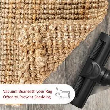 nuLOOM Ashli Jute Area Rug - Natural, 4x6 Stylish Comfort