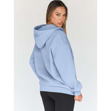 Trendy Queen Women's Zip Up Hoodies for Fall & Winter Fashion