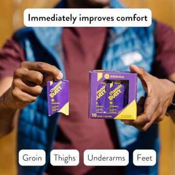 Chamois Butt'r Original Anti-Chafe Cream, 10-pack of 9mL packets