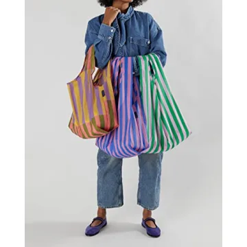 Buy Eco-Friendly Standard Baggu Set of 3 Awning Stripes