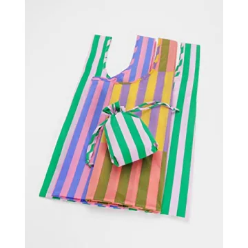 Buy Eco-Friendly Standard Baggu Set of 3 Awning Stripes