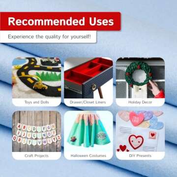 Buy The Felt Store Craft Felt – Soft, Durable Creative Material