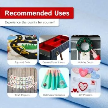 Buy The Felt Store Craft Felt – Soft, Durable Creative Material