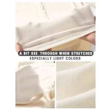 Prettywear 2025 V Neck Trendy Casual Cute Tops Womens Long Sleeve Henley Shirts Fitted Basic T-Shirts Spring Fall Fashion Oatmeal