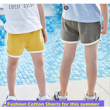 Girls 3 Pack Athletic Cotton Shorts for Summer Fun