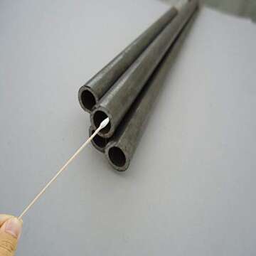 400pcs Precision Cotton Swabs with 6'' Long Sticks for Gun Cleaning, Makeup or Pets