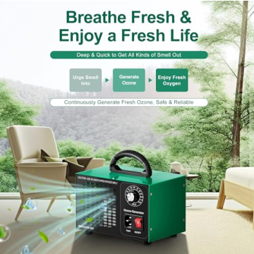 Ozone Generator 45,000mg/h for Home and Industrial Use - Fresh Air Solution