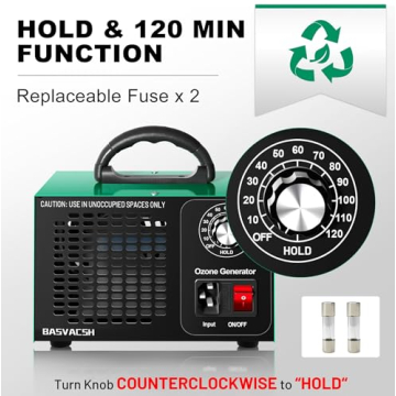 Ozone Generator 45,000mg/h for Home and Industrial Use - Fresh Air Solution