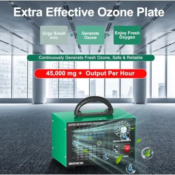 Ozone Generator 45,000mg/h for Home and Industrial Use - Fresh Air Solution