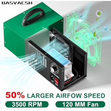 Ozone Generator 45,000mg/h for Home and Industrial Use - Fresh Air Solution