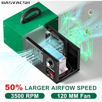 Ozone Generator 45,000mg/h for Home and Industrial Use - Fresh Air Solution