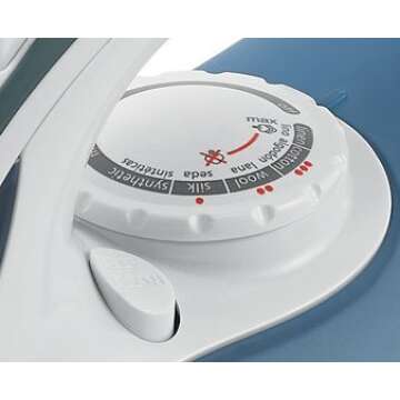 Sunbeam GreenSense SteamMaster Full Size Professional Iron with Clearview, White and Blue