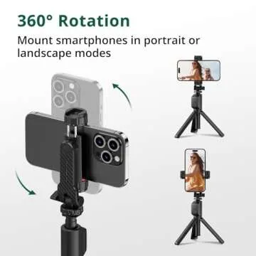 ATUMTEK Phone Tripod Mount for Universal Smartphone Use