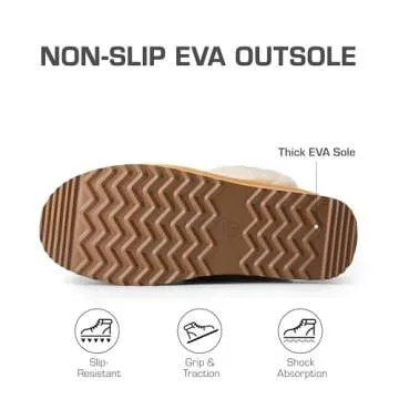 DREAM PAIRS Platform Slippers Stylish Indoor Outdoor Comfort