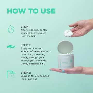 Deep Conditioning Hair Mask for All Hair Types | Frizz Control