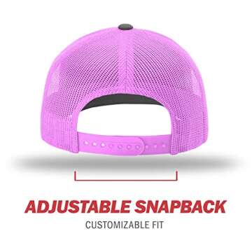 Richardson Snapback Baseball Cap - Stylish and Comfortable