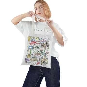 WZMPA New Orleans Travel Tote Bag - Versatile & Durable