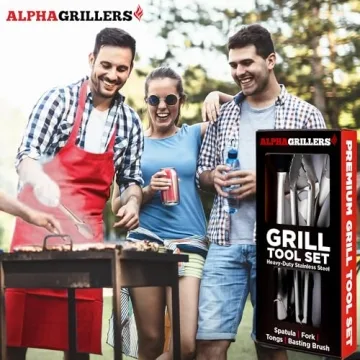 Quality Stainless Steel BBQ Accessories Set for Grilling