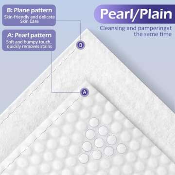 Disposable Face Towel 100 Count, Face Clean Towels, Soft Cotton Dry Wipes Facial Cloths Towelettes for Washing and Drying, Facial Tissue for Cleansing, Skincare and Makeup Remover