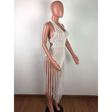 Chic Women Sexy Crochet Cover Up for Summer Beach Fun