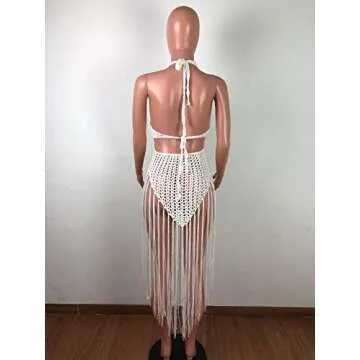 Chic Women Sexy Crochet Cover Up for Summer Beach Fun