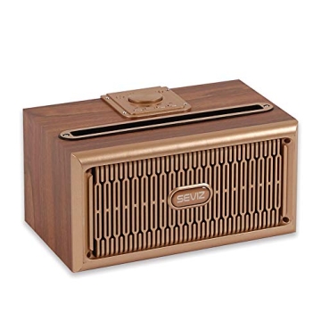 SEVIZ Gold Retro Bluetooth Speaker 20W Mono Sound Vintage