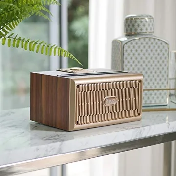 SEVIZ Gold Retro Bluetooth Speaker 20W Mono Sound Vintage