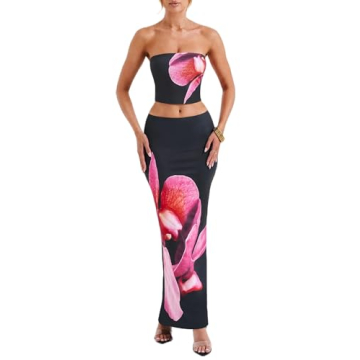 Chic Juakoso Floral Two Piece Outfit for Every Occasion