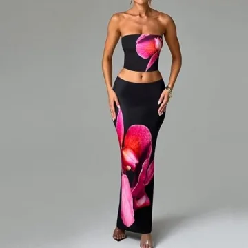 Chic Juakoso Floral Two Piece Outfit for Every Occasion