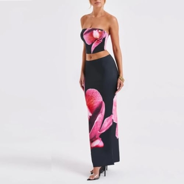 Chic Juakoso Floral Two Piece Outfit for Every Occasion