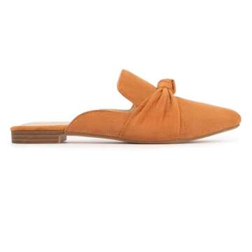 Stylish MUSSHOE Mules for Women Comfortable Slip-on Slides