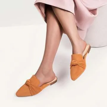 Stylish MUSSHOE Mules for Women Comfortable Slip-on Slides