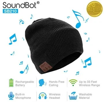SoundBot Wireless Smart Beanie with HD Stereo Sound