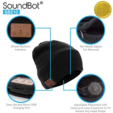 SoundBot Wireless Smart Beanie with HD Stereo Sound