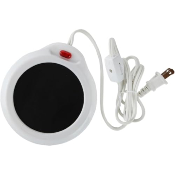 Home-X Mug Warmer for Coffee & Tea - Desktop Heated Plate, Candle & Wax Warmer