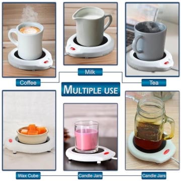 Home-X Mug Warmer for Coffee and Tea - Desktop Use