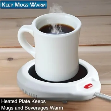 Home-X Mug Warmer for Coffee and Tea - Desktop Use