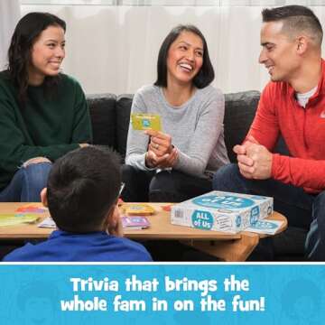 WHAT DO YOU MEME? All of Us - The Family Trivia Game for All Generations - Family Card Games for Kids and Adults