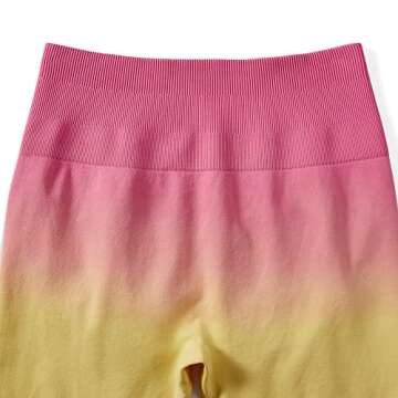 High Waisted Ribbed Butt Lifting Biker Shorts for Women