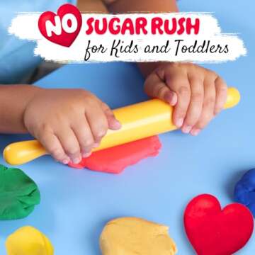 Funeta Valentines Day Gifts for Kids -30 Pack Valentines Cards with Playdough for Toddlers Girls Boys Classroom Exchange, Valentines Playdoh Party Favors for Kids School