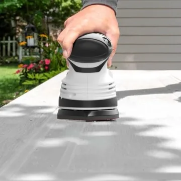 Bielmeier Electric Detail Sander with 12 Sandpapers for Efficient Sanding