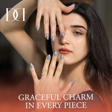 MINDDHA Elegant 14K Gold/White Gold Plated Cubic Zirconia Simulated Diamond Stackable Eternity Rings, Metallic Timeless Design, Ideal Gift Material - Thin 1.5mm/2mm Bands - Available in Sizes 4-12