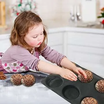 Bluedrop Silicone Bun Bread Mold for Perfect Baking